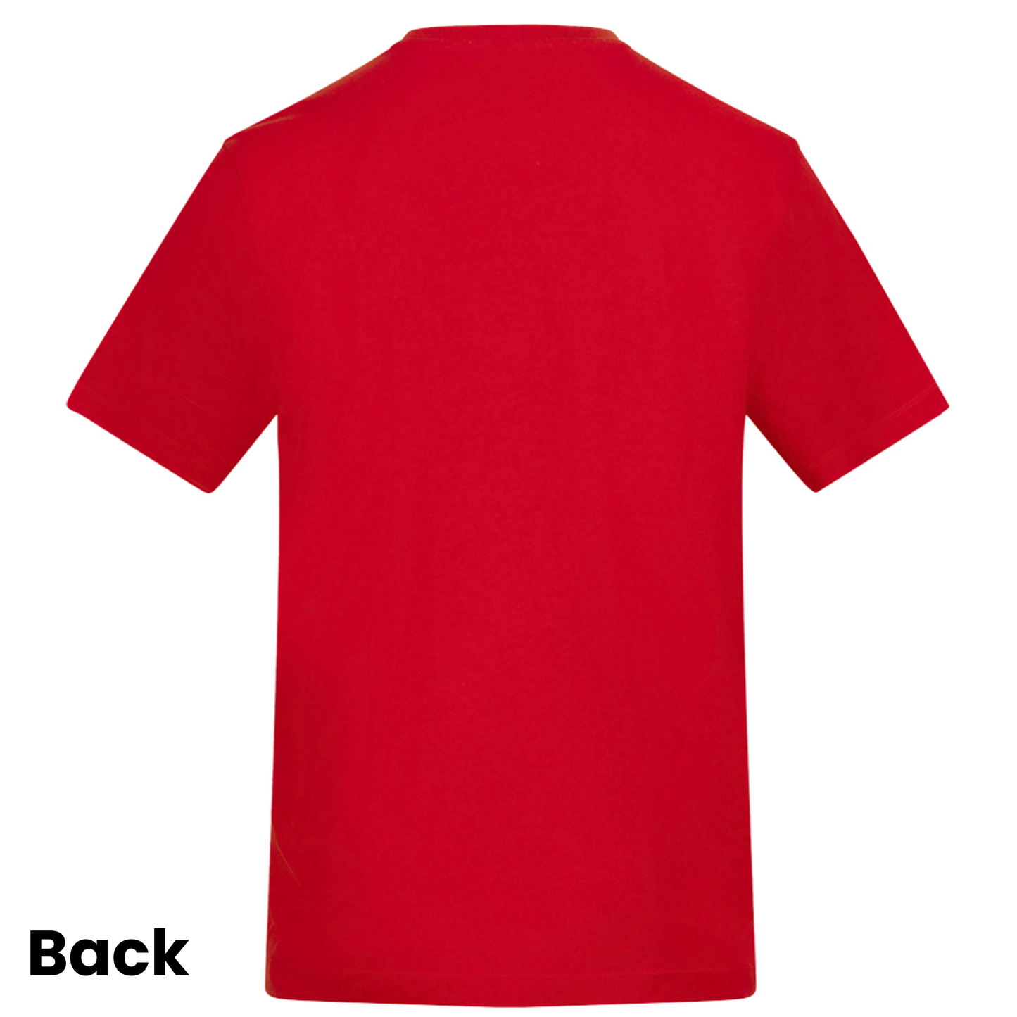 Red - Back Print
