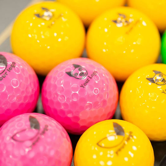 Balles de mini-golf à faible rebond UV de marque