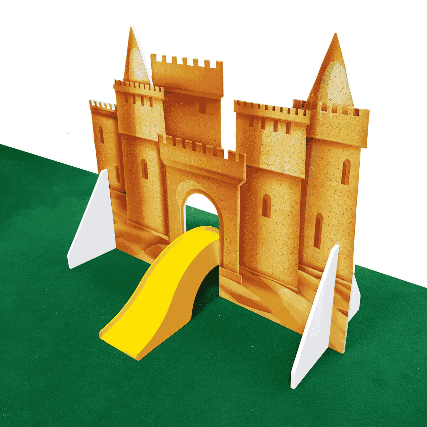 Sandcastle and Bridge Obstacle