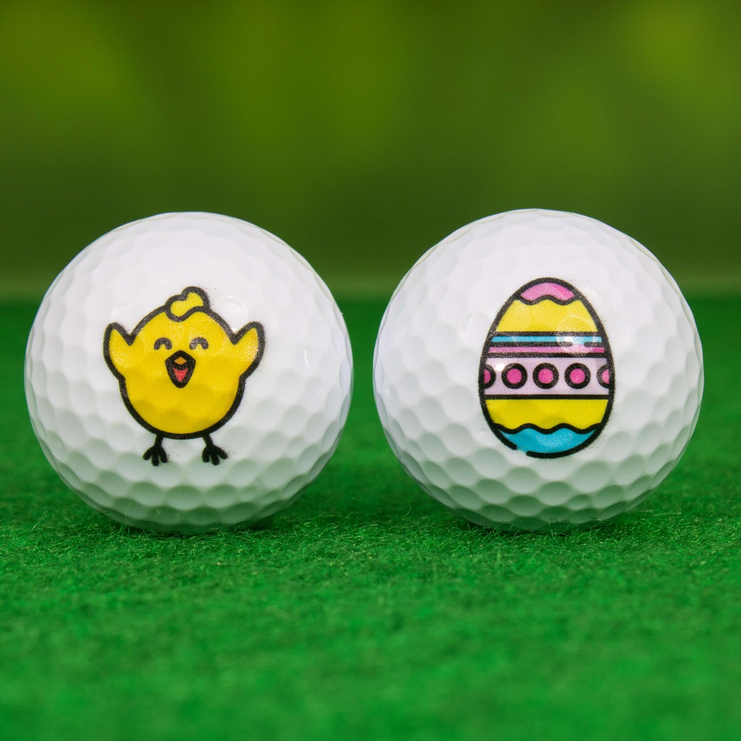 Easter Mini Golf Balls - White
