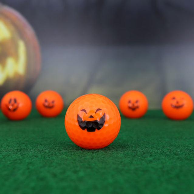 Mini pelotas de golf de Halloween