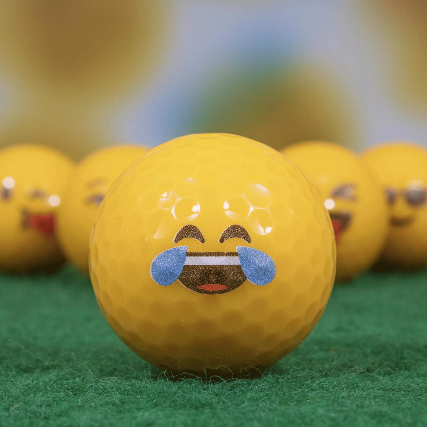 Emoji Mini Golf Balls