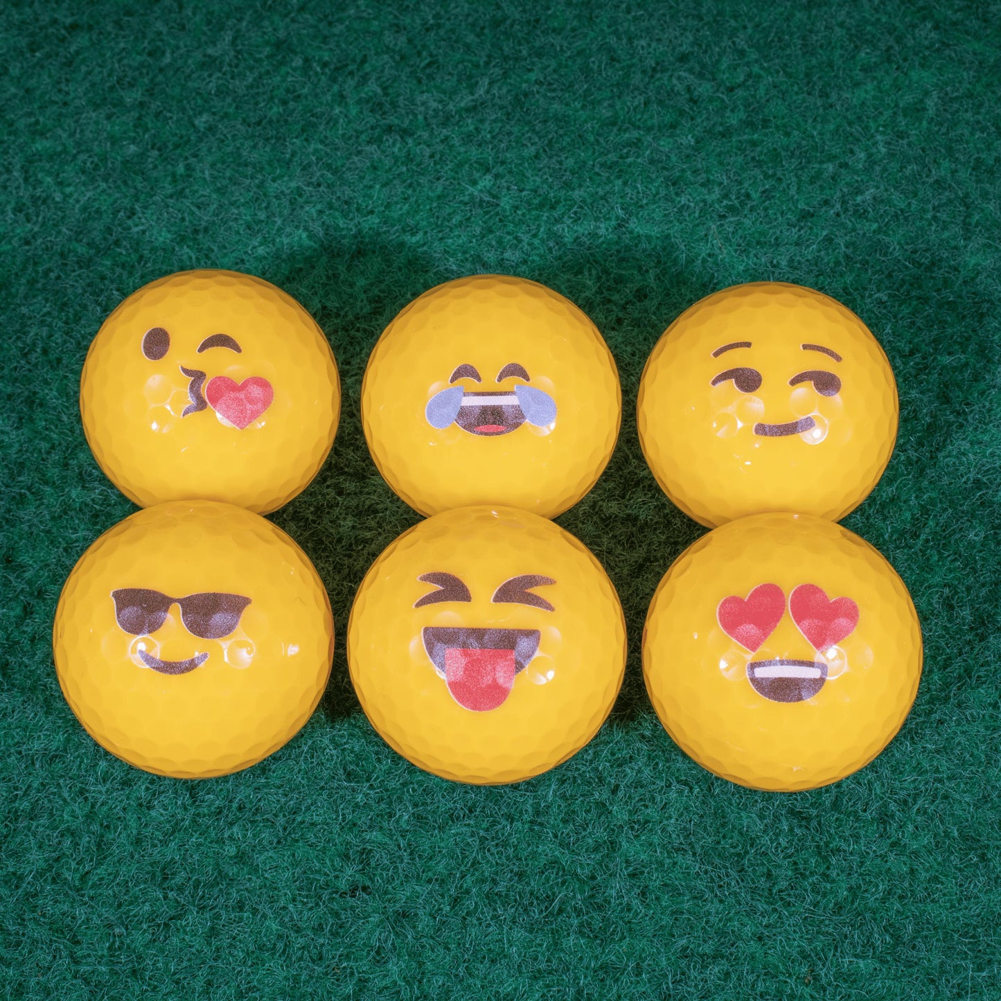 Emoji Mini Golf Balls