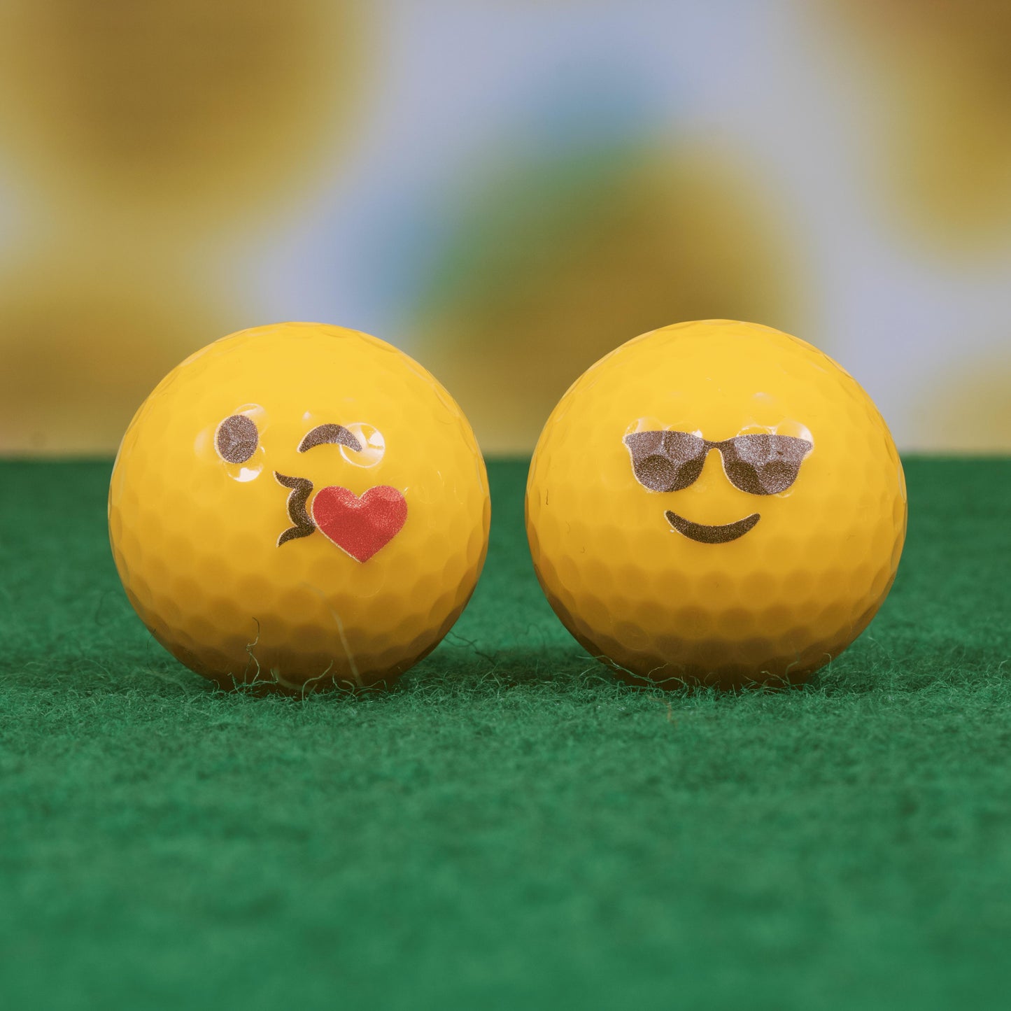 Emoji Mini Golf Balls