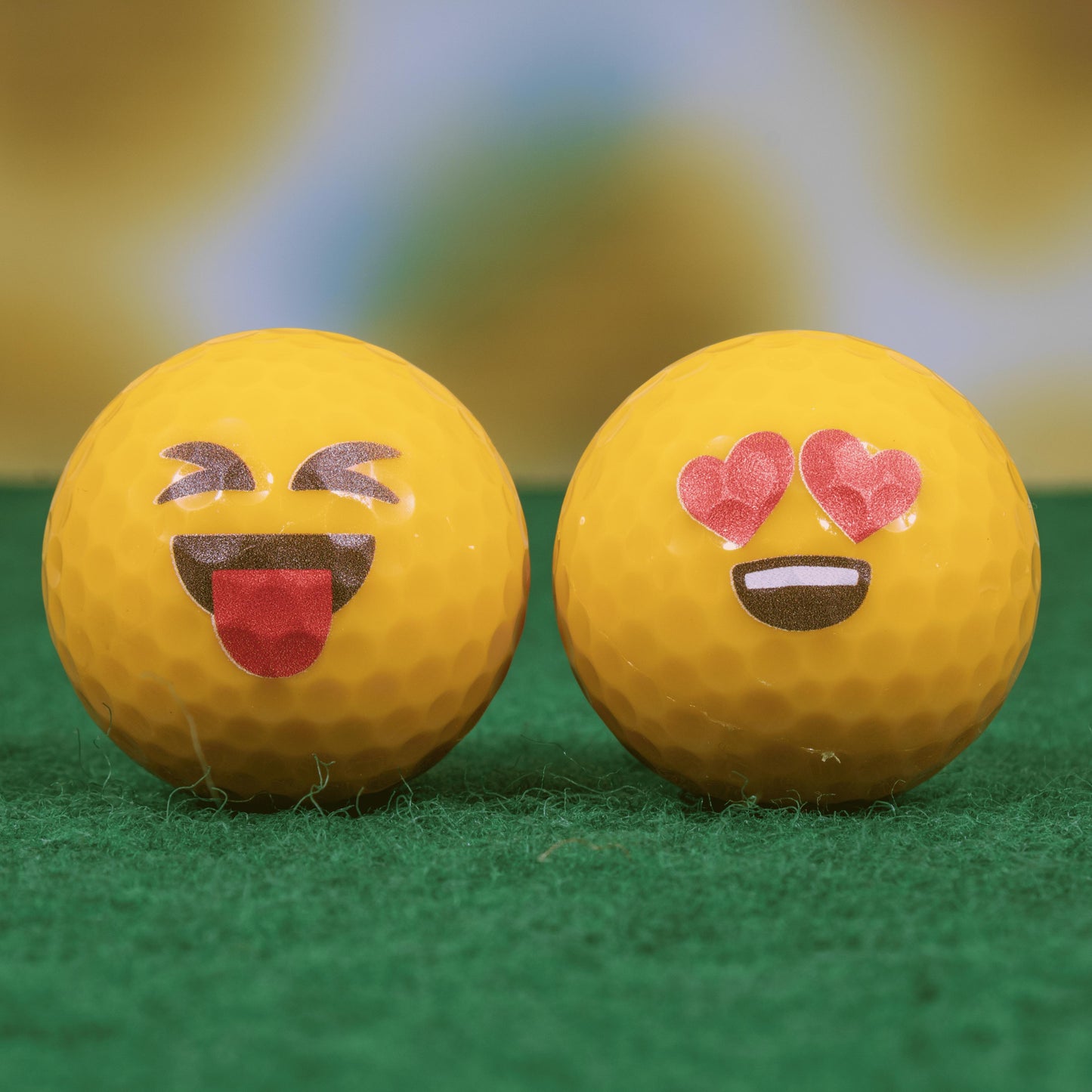 Emoji Mini Golf Balls