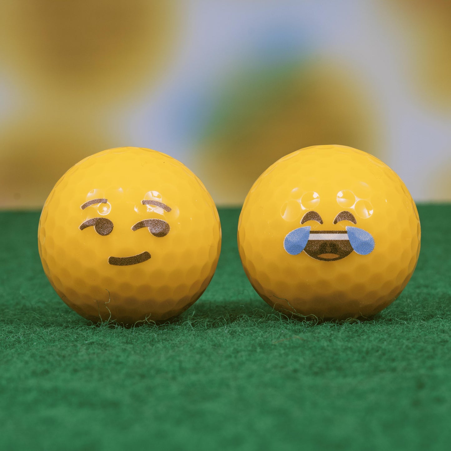 Emoji Mini Golf Balls
