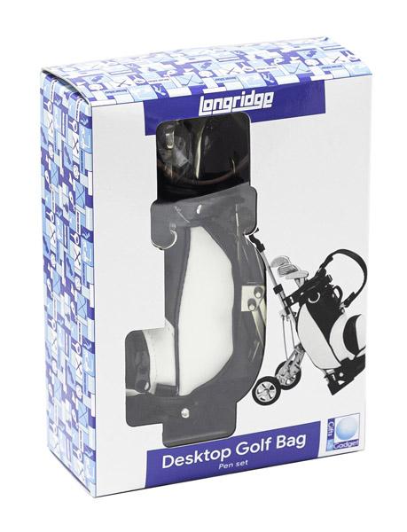 Desktop Golf Bag And Pen Set