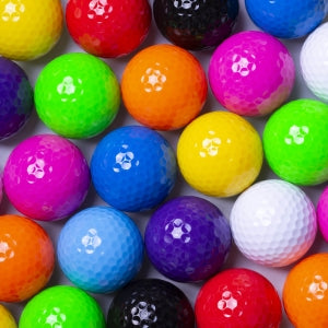 Gloss Low Bounce Mini Golf Balls (Pack of 50)