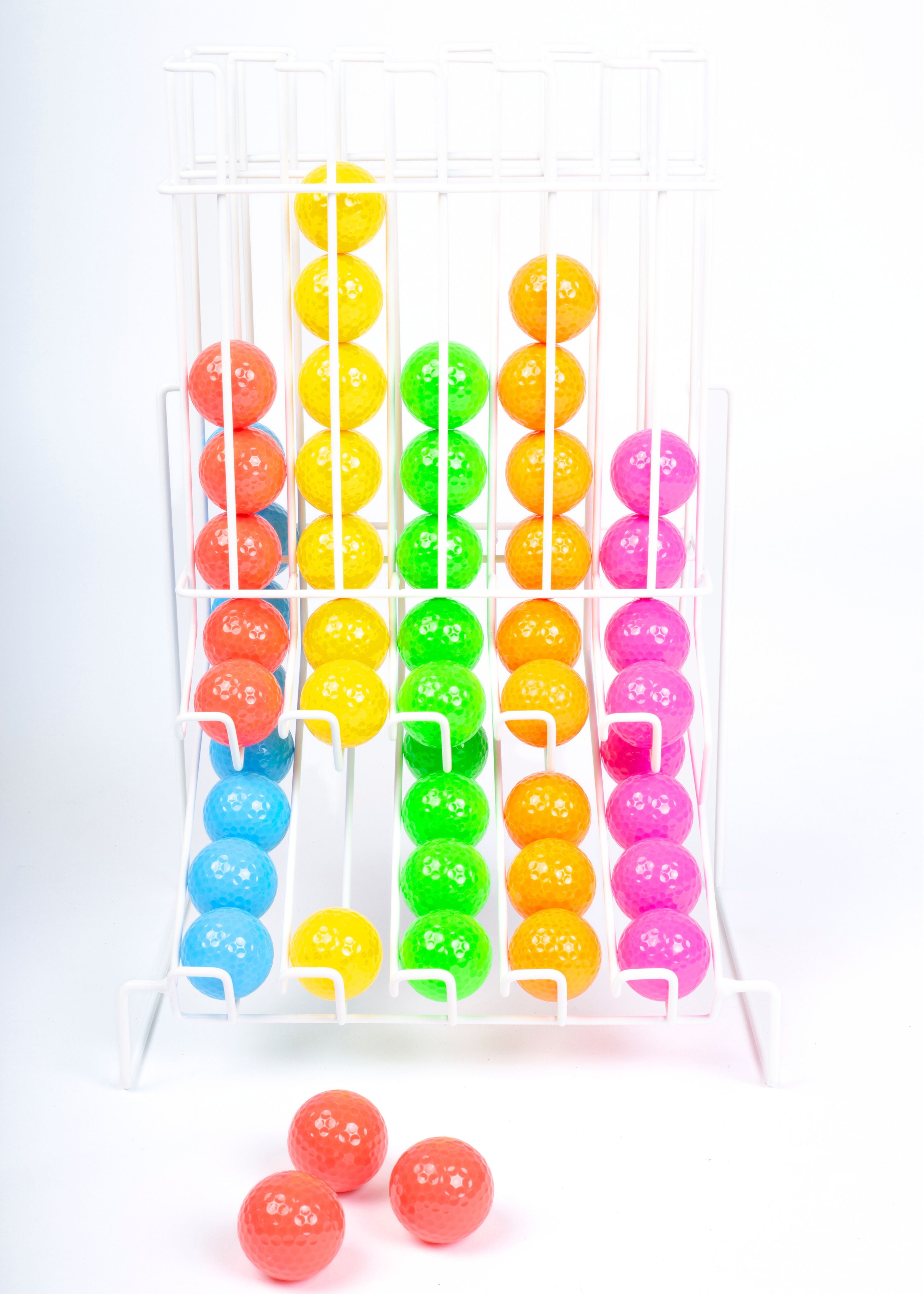ball rack with UV balls
