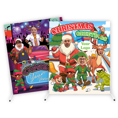 Christmas Mini Golf Photo Boards