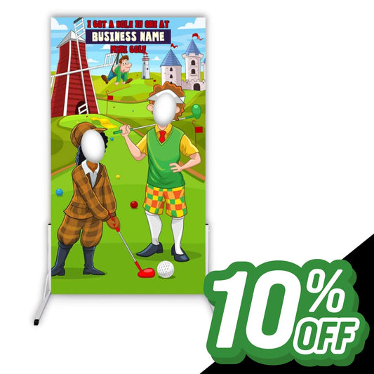 Minigolf Sagome Fotografiche: Tradizionali (Mulino a vento & Castello)
