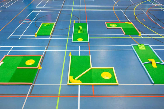 Parcours de mini-golf pour fêtes (6 Trous)