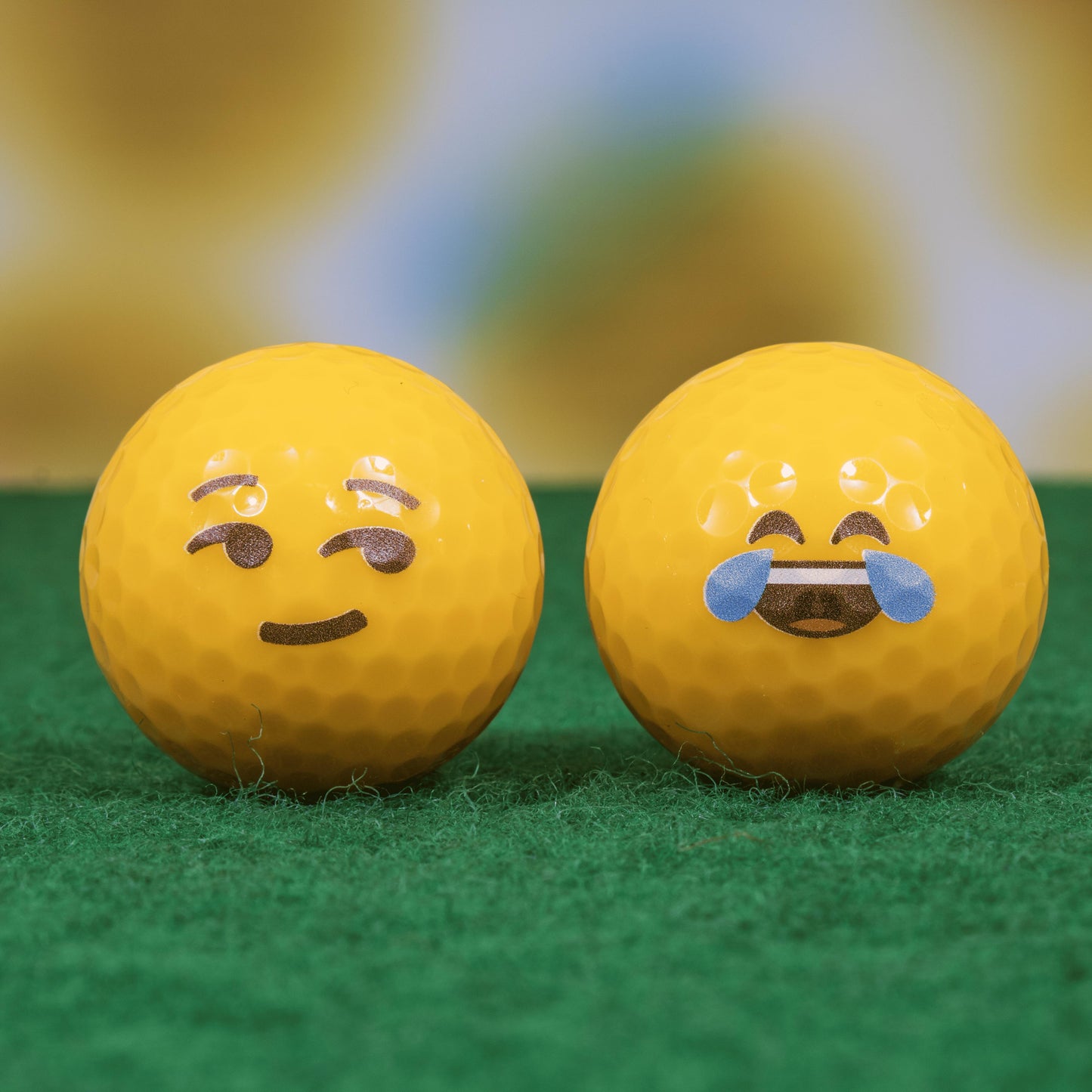 Emoji Mini Golf Balls