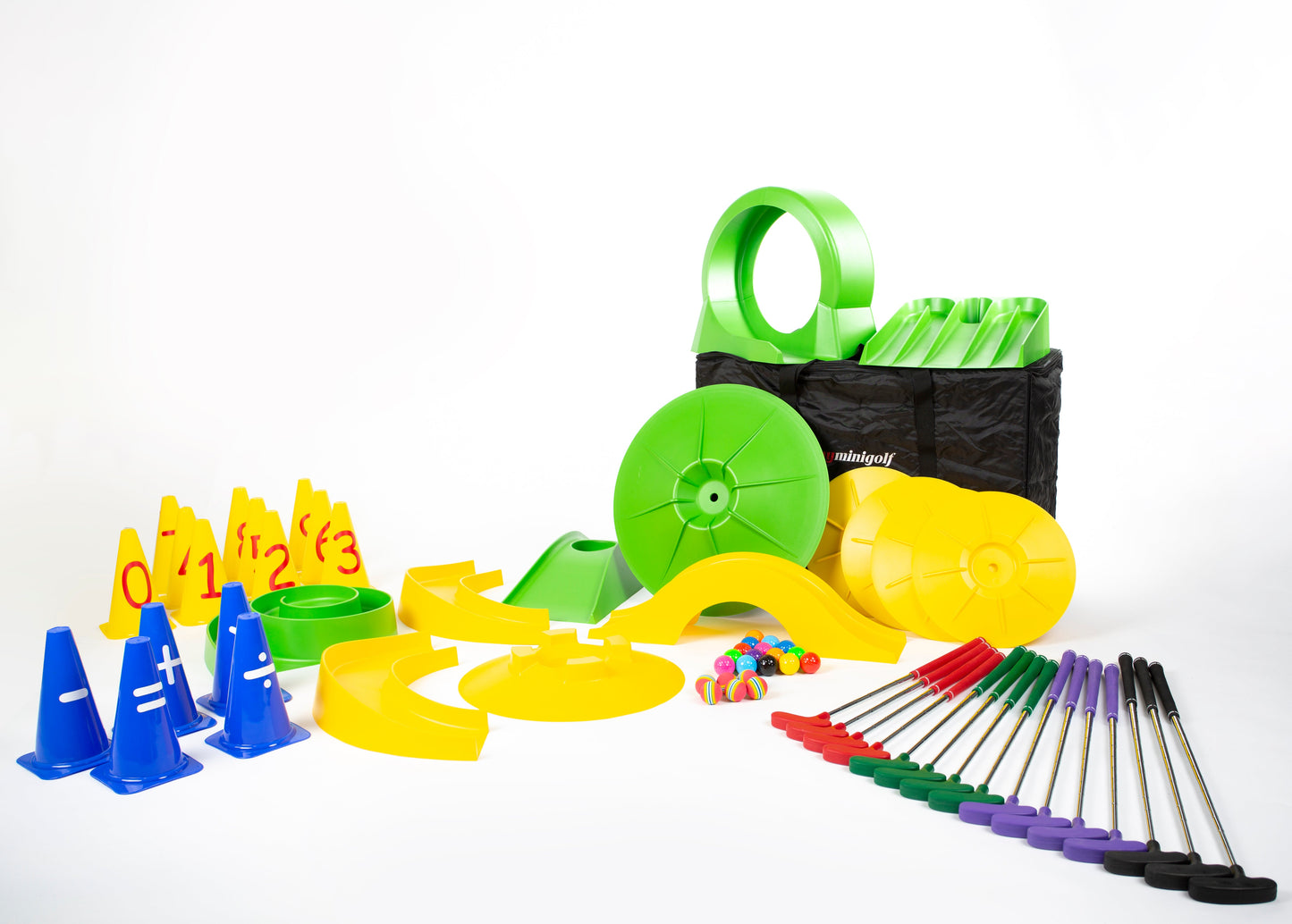 medium mini golf set with my mini golf obstacles