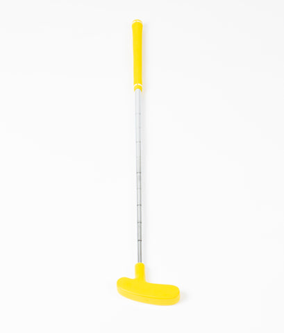 Adult Rubber Headed Mini Golf Putter (Yellow 33")