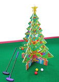 3D Christmas Tree Mini Golf Obstacle