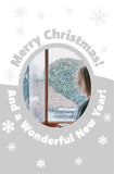 Photo Upload Christmas Oversized Card available at 180cm tall!
