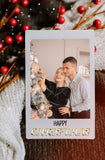 Christmas Polaroid Giant Greeting Card available at 180cm tall!
