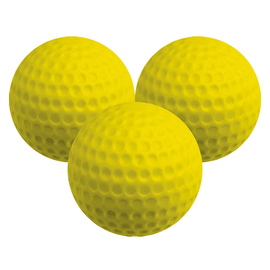 Practice Golf Balls, 30% Distance, Yellow