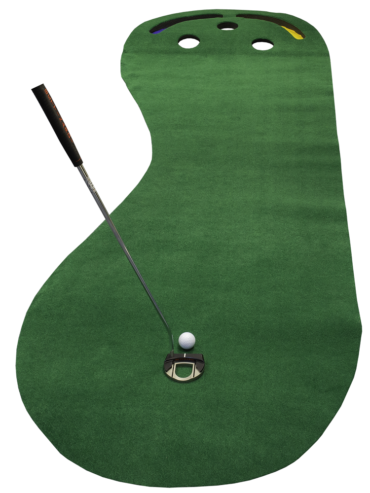 Par 3 deluxe putting green golf training aid