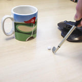 Golf Mug And Mini Putter, Longridge