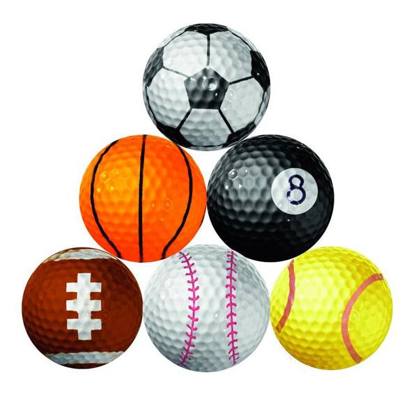 Golf Balls, Longridge Sports - 6Pk