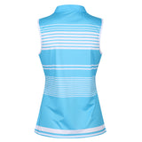 Ladies Zip Neck Sleeveless Polo Shirt - Event Stuff Ltd Owns Putterfingers.com!