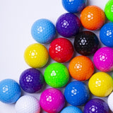 Low Bounce Mini Golf Balls, Gloss Finish - Set of 10