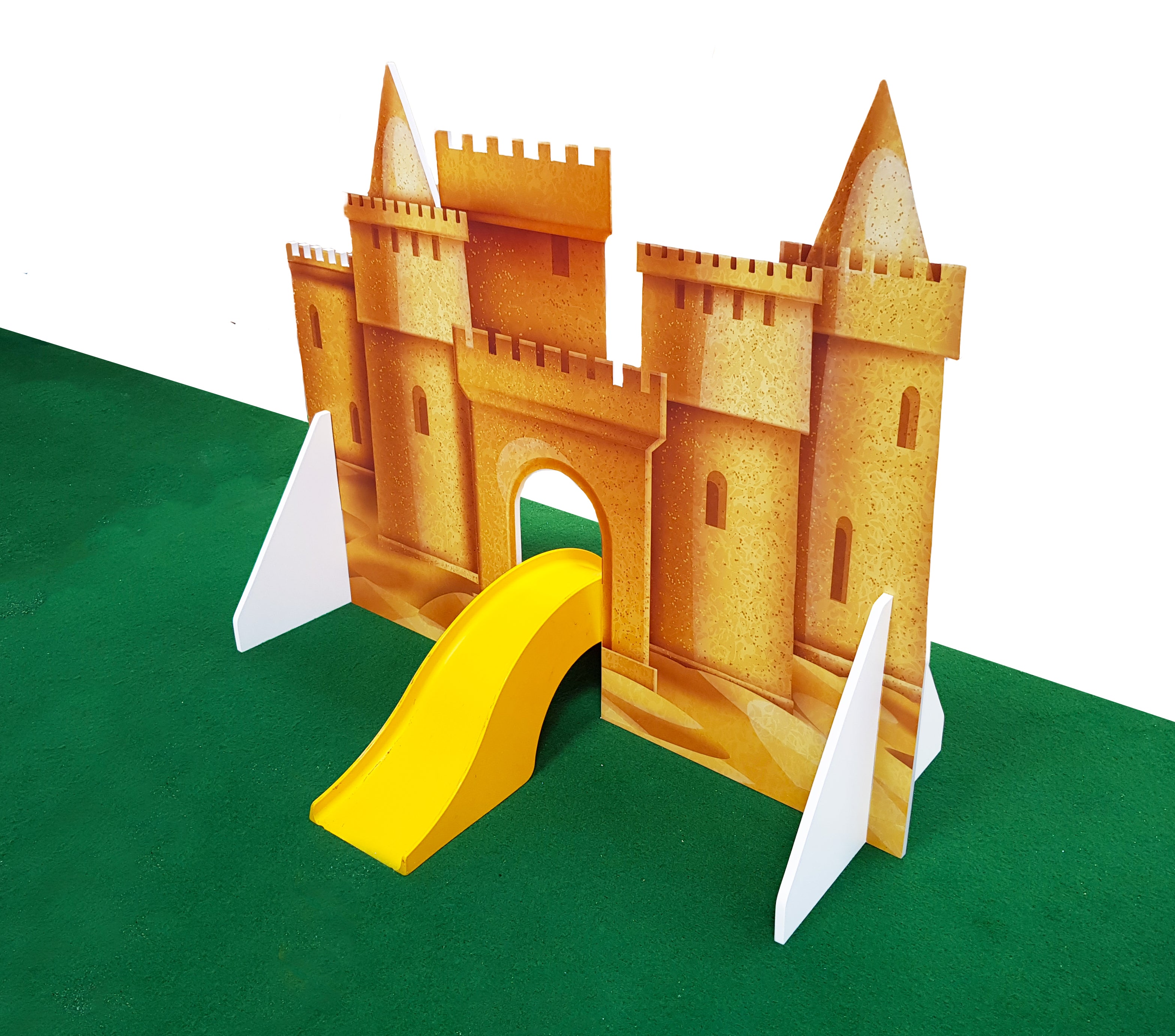 Sandcastle and Bridge Obstacle